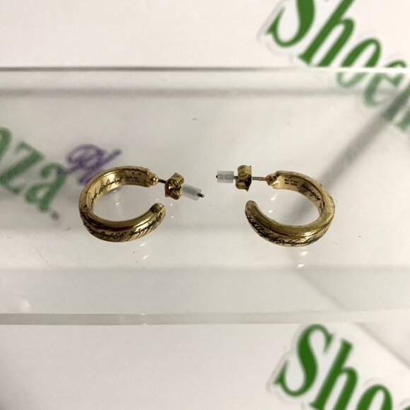 Neon Tuesday Earrings Lord Of The Rings Mini Hoops The One Ring Jewelry - Picture 3 of 3